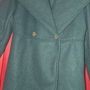 Elegant Green Women's Coat